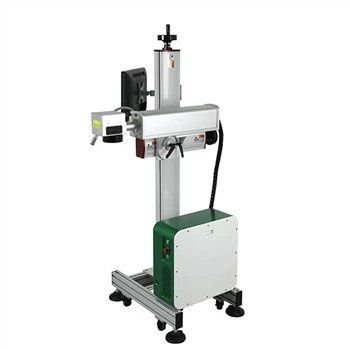 Mesin Penanda Laser Fiber Terbang 20W 30W 50W Garis Penanda Pantas