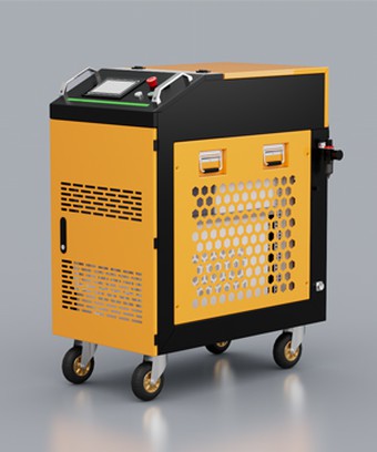 Mesin Pembersihan Laser Pegang Tangan 300W Dinaik Taraf Untuk Penyingkiran Karat