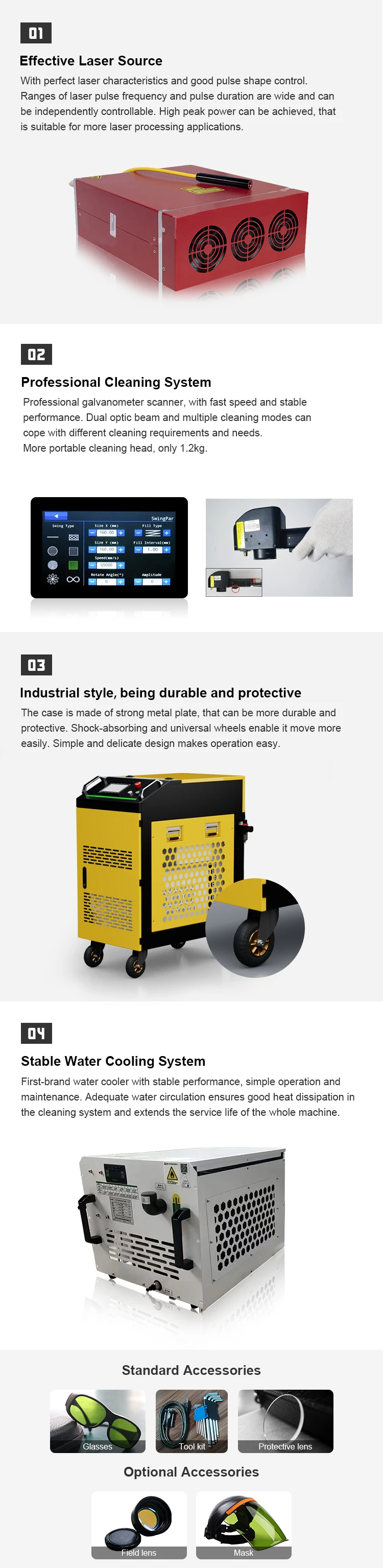 500W Laser Cleaning Machine 500W Laser Cleaning Machine